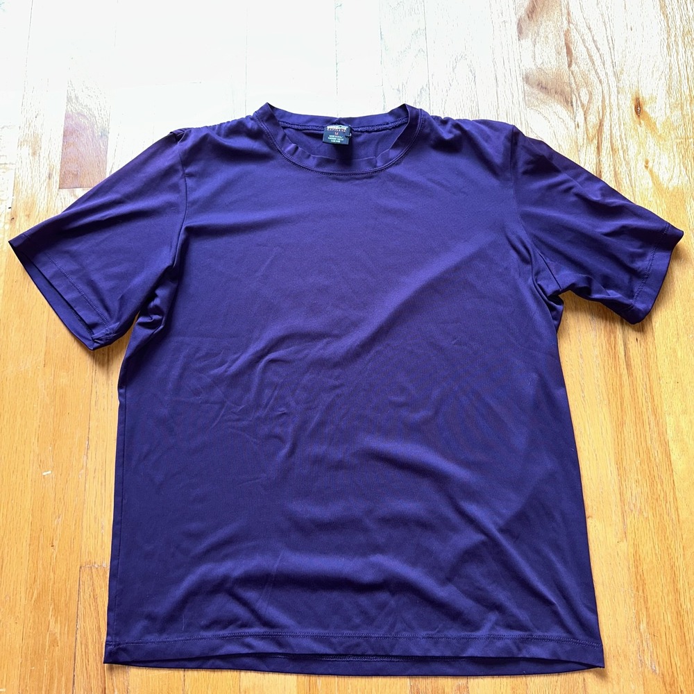 Vintage Patagonia Capilene Shirt Mens M Purple Made USA Outdoor Base Layer 90s